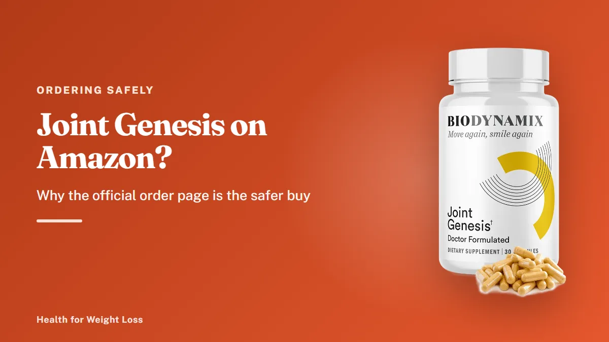Joint Genesis Amazon question: a single bottle of Joint Genesis joint-support capsules from the official order page
