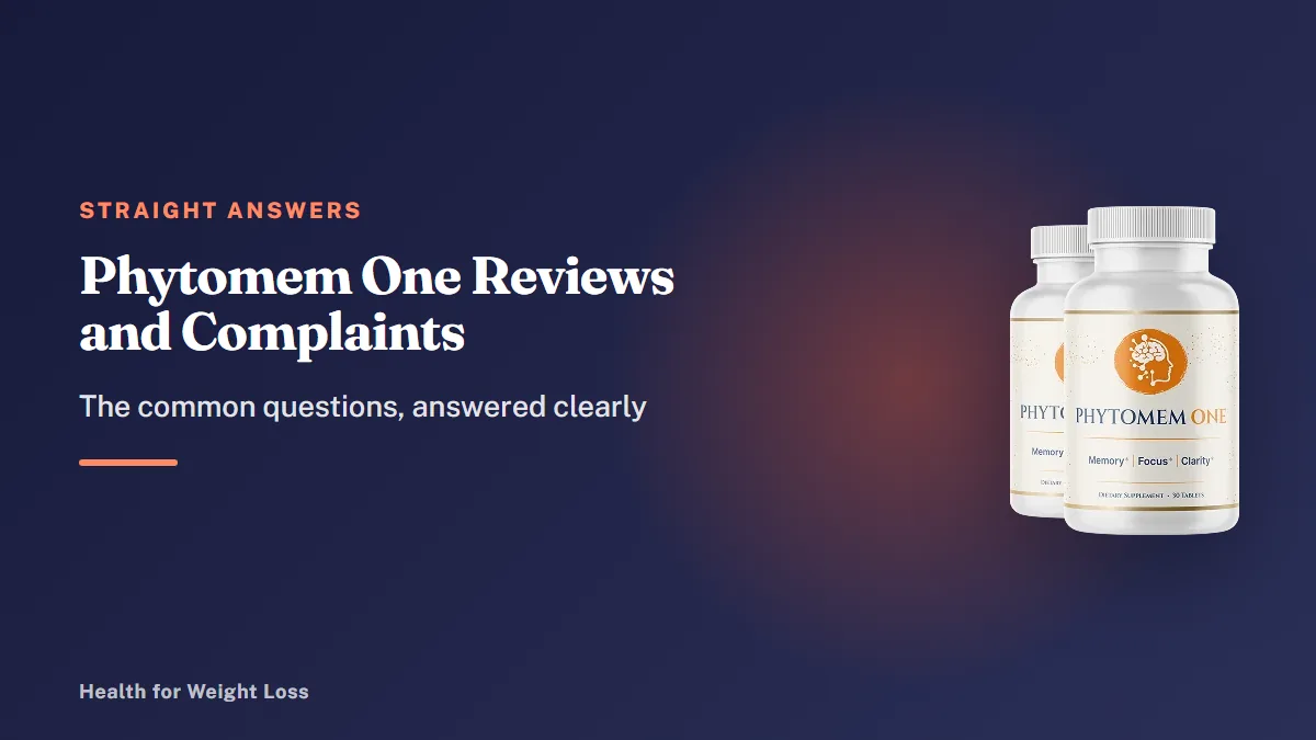 Phytomem One reviews and complaints: the 2-bottle Phytomem One package beside our answers to common buyer questions