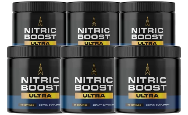 Nitric Boost 6 Jars bundle as shown by the seller