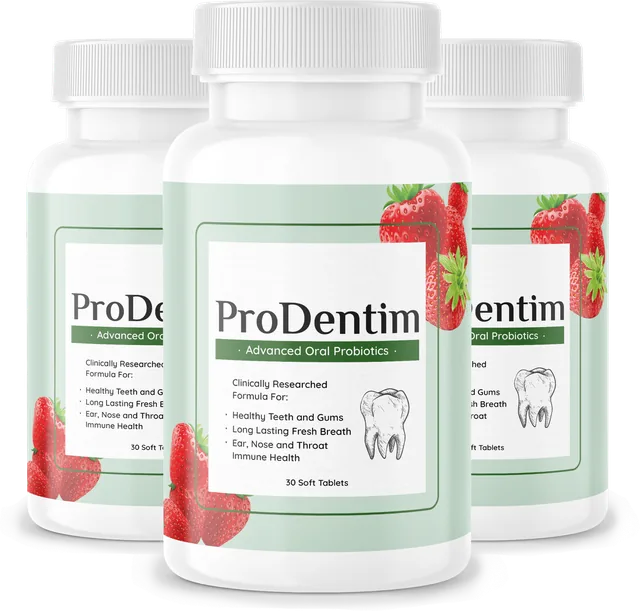 ProDentim 3 Bottles bundle as shown by the seller
