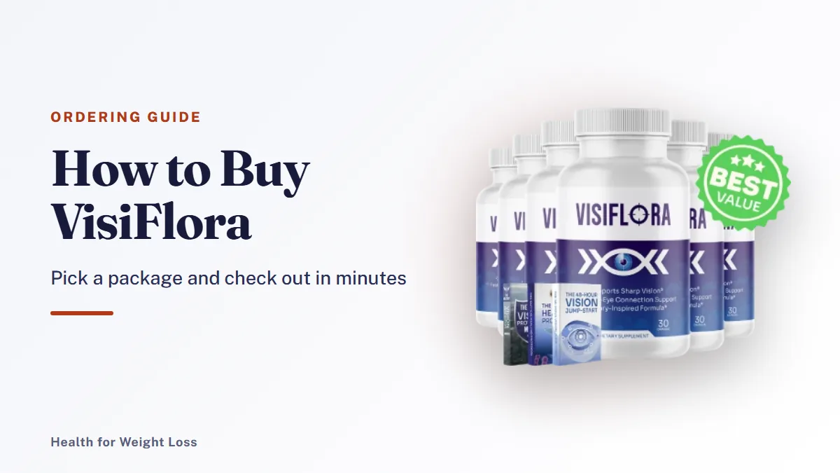 Buy VisiFlora: the six-bottle VisiFlora package with its three free e-book covers, ready to order